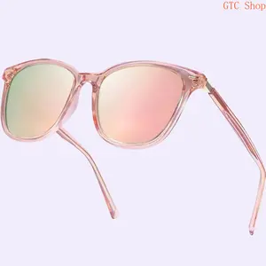 MYIAUR Trendy Big Style Polarized Sunglasses for Women, Luxury Gold-Plated Frame with UV400 Anti-Glare Protection, Fashion Stylish Shades Perfect Daily Accessory & Ideal Christmas Gift 2026 New Arrival