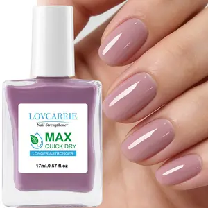 LOVCARRIE MAX Nail Strengthener: Fast-drying and strengthening—a double boost that helps your nails grow longer and stronger. Free from harmful additives, it’s safe even for sensitive nails, and helps strengthen and repair them.