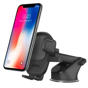 iOttie Easy One Touch 5 Universal Dashboard & Windshield Car Mount and Phone Holder with Magnetic Organizer Telescopic Arm and Secure Mounting Pad for Most Phone Models