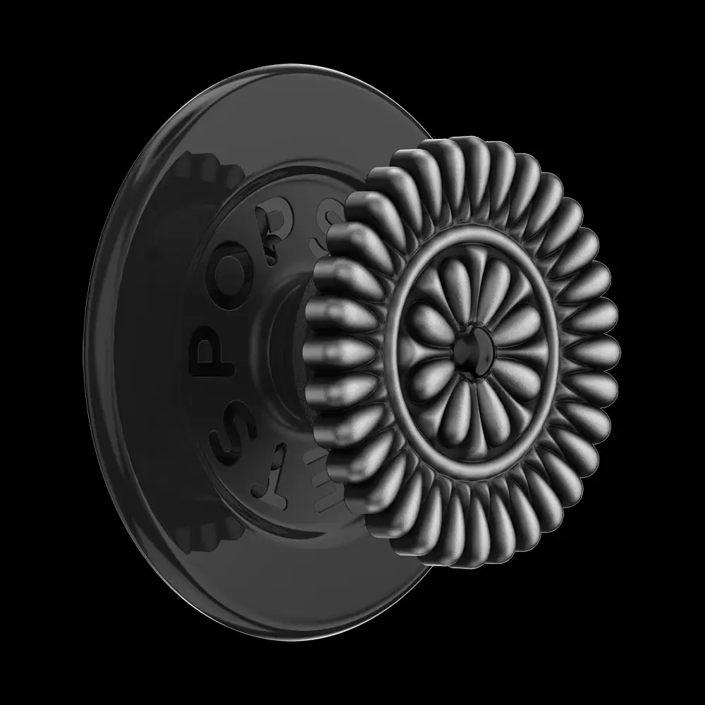 Enamel Stamped Black