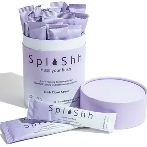 SplaShh 5-in-1 Foaming Toilet Cleaning Powder