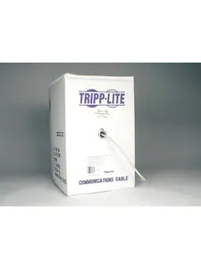 TRIPP LITE Cat 6 Gigabit bulk solud Cable N222-01K-GY