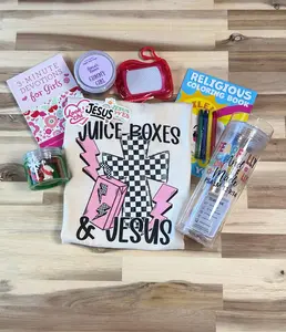 Hales at Home Kids Box Party Gift Packs Soft Cuddly Gift Basket with Tee Sweatshirt Themed Cup Playdoh Kit & Fillers for Kids Age Appropriate Self Care Birthday Gift - Scent