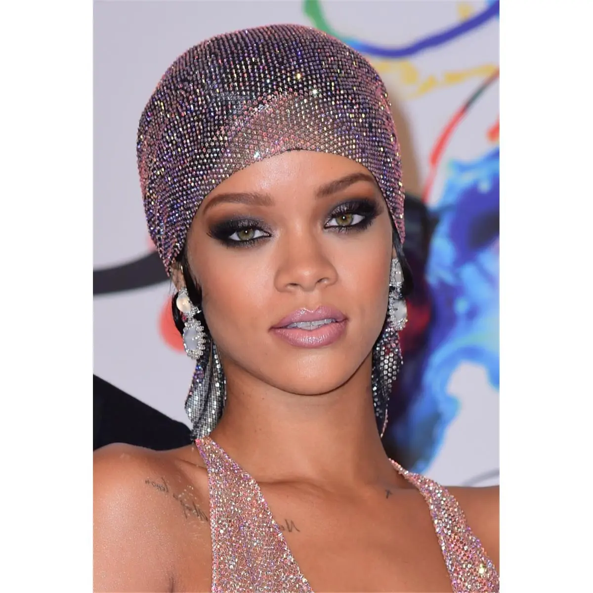 Artistic Rihanna 2014 CFDA Fashion Awards Arrivals Photo Print, 8x10 Wall Decor, Gregorio T. Binuya Shot at Alice Tully Hall Lincoln Center New York NY June 2