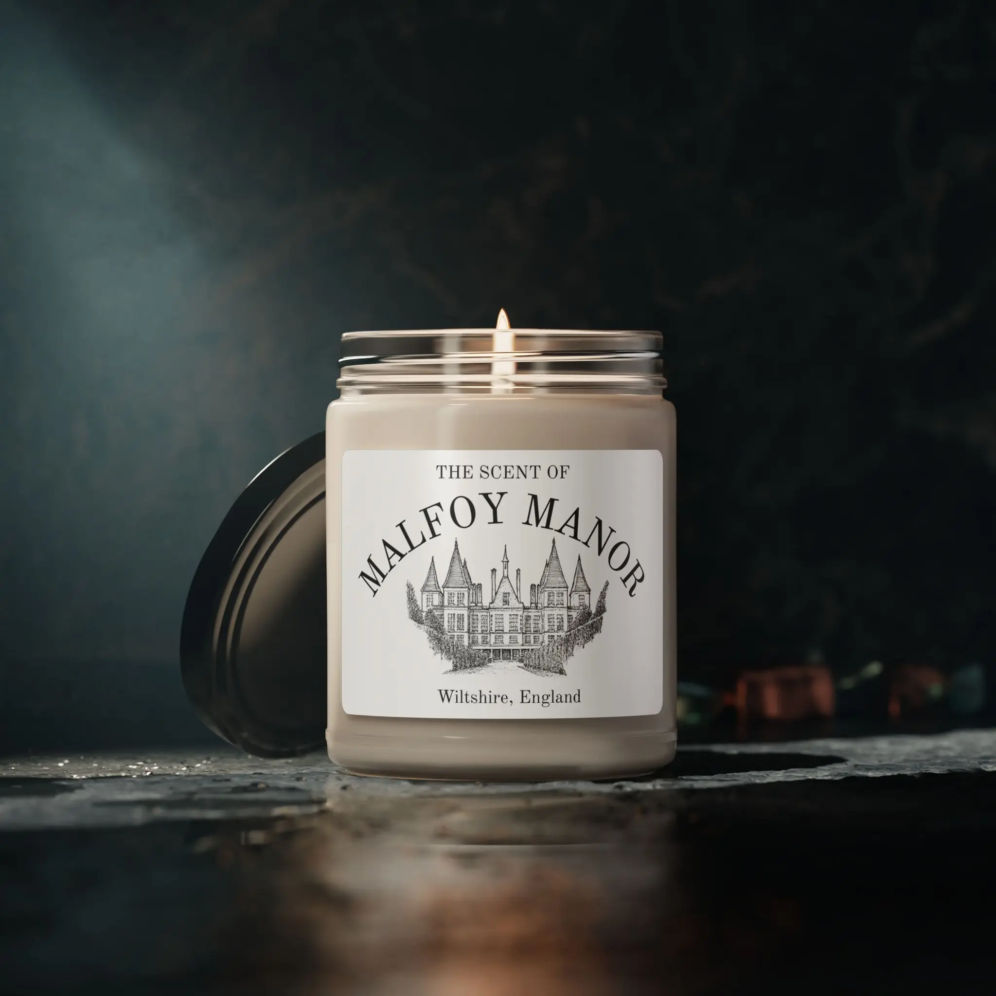 Malfoy Manor Scented Soy Candle, Cozy Home Decor, Perfect Gift for Housewarming, Aromatherapy Candle, Relaxation, Travel, Self-Care