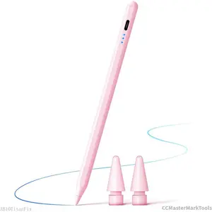 Stylus Pen for iPad 9th&10th Generation - iPad Pencil 2nd Generation, Fast Charge Active Pencil Compatible with 2018-2023 Apple iPad Pro11&12.9 inch, iPad Air 3/4,iPad 6/7/8/9/10,iPad Mini 5/6 Gen-PinkCCMasterMarkToolsAB10TitanFix