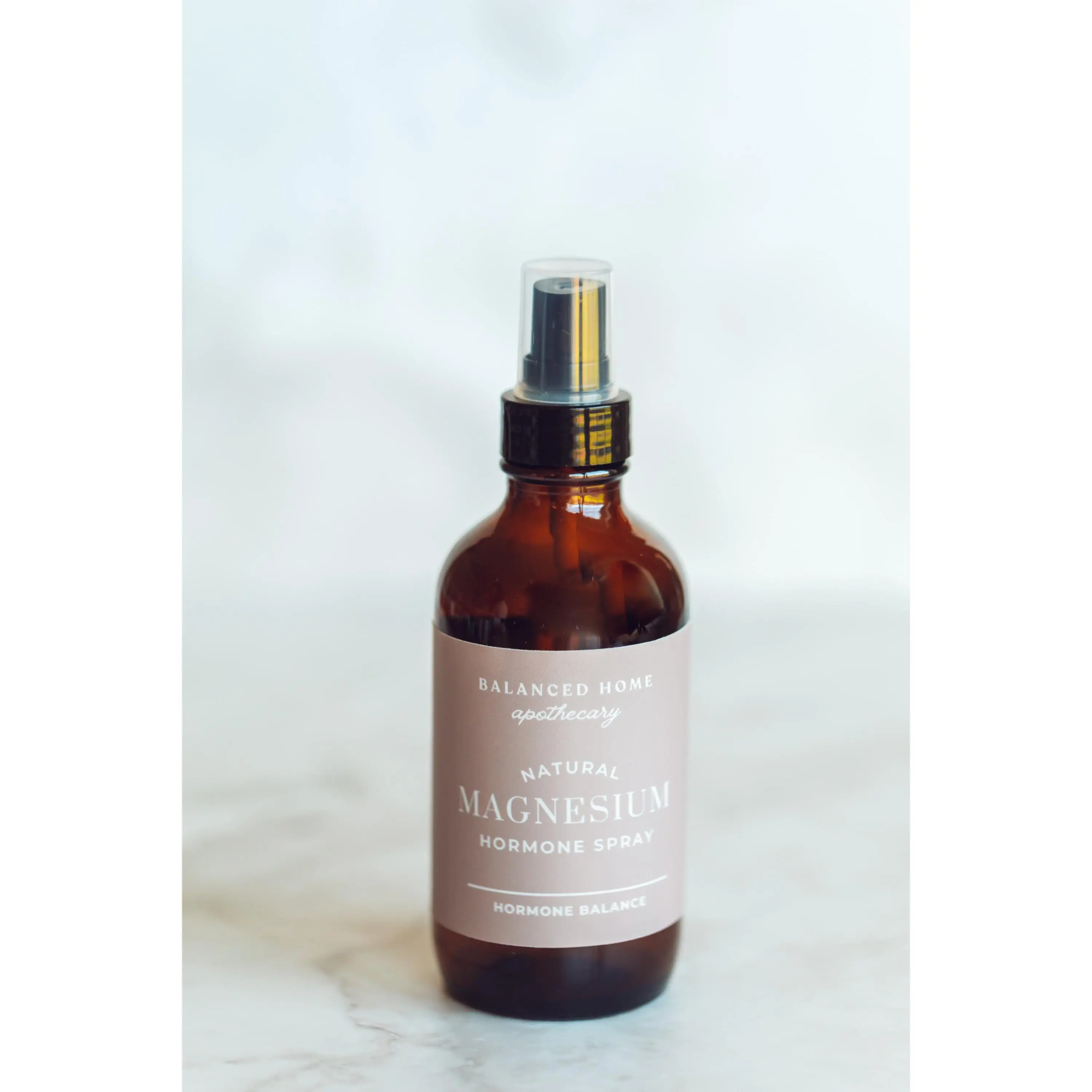 Pure Magnesium Spray Mineral Supplement - Stress Relief, Nervous Calm Support, Daily Hormone Health Boost, Magnesium Rich Grounding Blend, Holistic Calm Duo, Prop 65 Safe