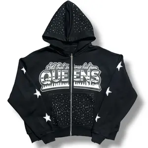 Queens Boro Croptop Hoodies