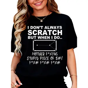100% Cotton Unisex Pool Funny Billiards Round Neck Short Sleeve T-Shirt Women's Men Graphic Tee