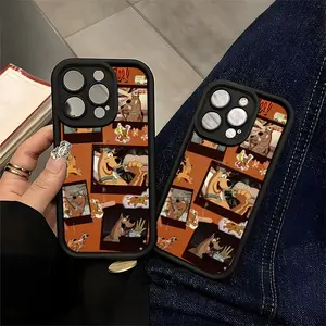 Scooby Doo Vintage Collage Fan Art Phone Case Compatible with iPhone 11/12/13/14/15/16 (Pro Max/Plus) Ideal for Scooby Fans Spooky Fun Halloween & Daily