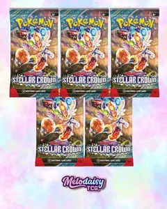 (5) Stellar Crown Booster Packs