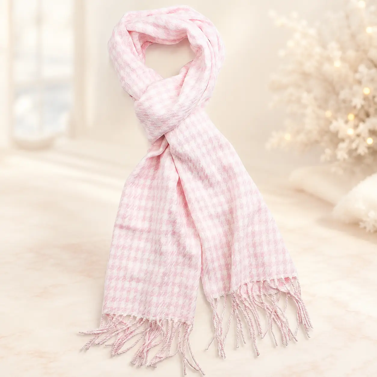 Super Soft Winter Scarf - Classic Cashmere Feel Fashion Accessory with Warmth Retention, Cozy Cold Weather Scarf for Everyday Wear