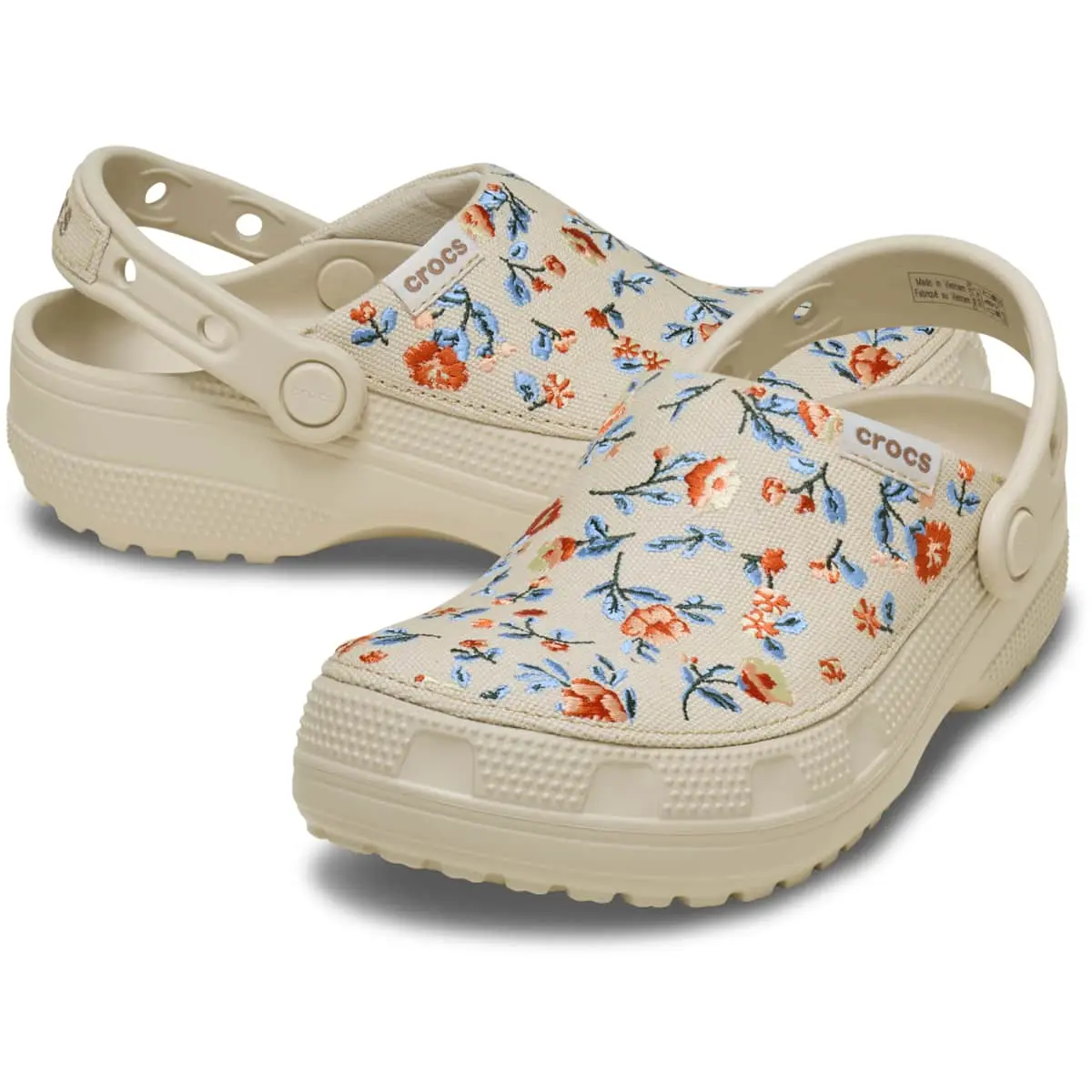 Crocs Adult Classic Crafted Floral Clogs - TikTok Shop