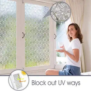 New Diamond Snowflake Glass Static Sticker, Multiple Specifications, No Glue Eco-Friendly, Privacy & Transparent Friendly, Reusable