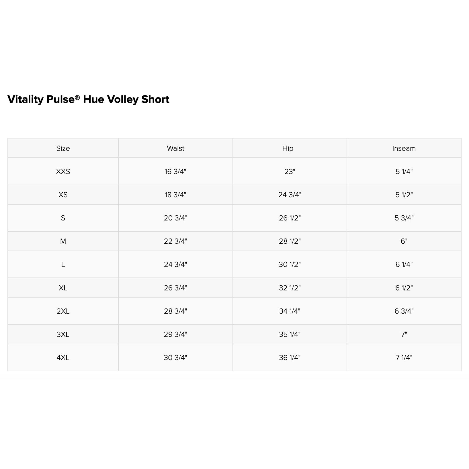 Vitality Pulse® Hue Volley Short