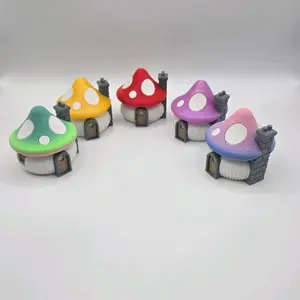 Mini Mushroom House - Colorful Mushroom-Shaped Design with Unique Colors 3d printed