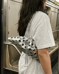 Drawstring Rivet Bag