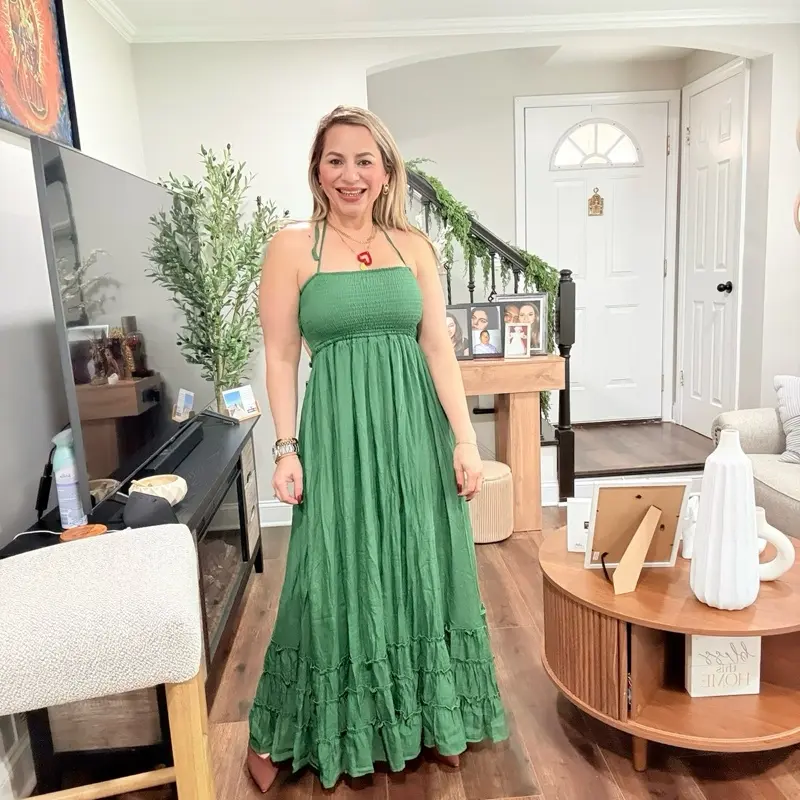 Women's Casual Maxi Dress, Womenswear Summer Style