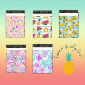 10x13 Summer Sample Pack Poly Mailers – Shipping Bags for Small Business