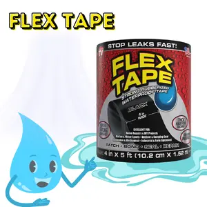 Flex Tape: Heavy-Duty Waterproof, UV-Resistant & VOC-Free – Quickly Seals Leaks, Withstands Extreme Temps & Harsh Weather Conditions