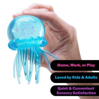 Easter Basket Stuffers for Kids, Jellyfish Slow Rebound Squishies Toys , Super Soft Sensory Fidget Pack, Anxiety Relief Stress Balls for Adults, Classroom Prizes, ADHD Autism Calming Toy