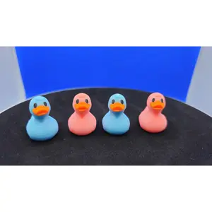 Tiny Pastel Glow in the Dark Ducks • Mini Cruise Duck Hunt Hide and Find Gifts