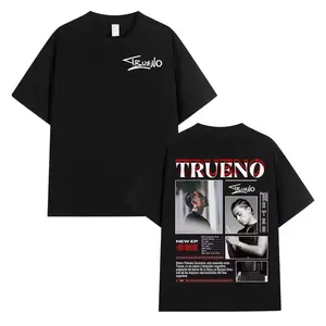 Trueno Album Tour 2025 T-Shirt, Celebrate Rap Icon Style with Exclusive Concert, Unisex Streetwear Cotton Tee for Fans, Casual Hip-Hop Fashion Outfit