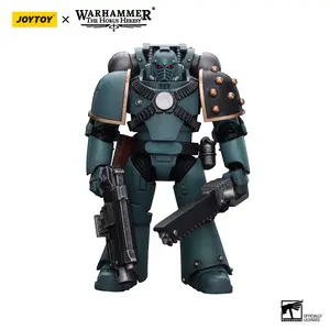 JOYTOY Warhammer The Horus Heresy 1/18 Action Figure Sons of Horus MKIV Tactical Squad Legionary with Bolter JT9602