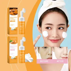 Jaysuing Turmeric Cleansing Mousse✨Gentle Cleansing Brightening Soft Skin Facial Wash