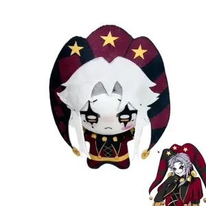 Game The Freak Circus Pierrot Cosplay Doll Plush Stuffed Cartoon Figure Dolls Soft Room Decoration Halloween Prop #RVR