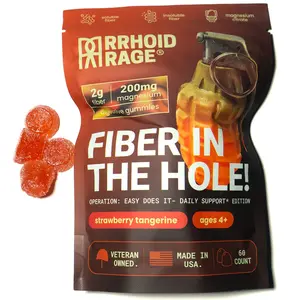 Fiber and Magnesium Gummies for Dietary Supplement - Healthcare gut  health  supplement