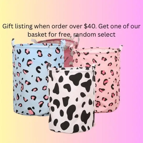 Milanblocks Cute laundry basket for storange and organize