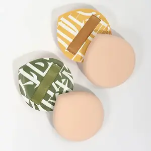 2/4/10 Piece Cotton Candy Cushion Powder Puffs, Beauty Puff, Dual-Use Wet/dry Makeup Sponges, Ultra Soft Large Size, Angled Design for Contouring