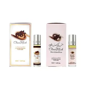 Choco Musk -Pack of 2 – 6 ml Roll-On Oil & Choco Musk Marshmallow 6 ml Roll-On Oil – Unisex Perfume Oils