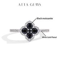 Black Moissanite White Color