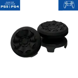 Professional Thumbstick Grips for Playstation 4 (PS4), Playstation 5 (PS5), Xbox Series X/S, Xbox One, Xbox One X/S Controller | 2 Performance Thumbsticks, 1 High-Rise, 1 Mid-Rise, Performance Grips for Playstation 5 / Xbox Console Dual Joystick