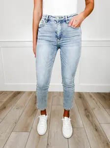 Ampersand Avenue Briar High-Rise Skinny Jeans - Light Wash (Non-Distressed)