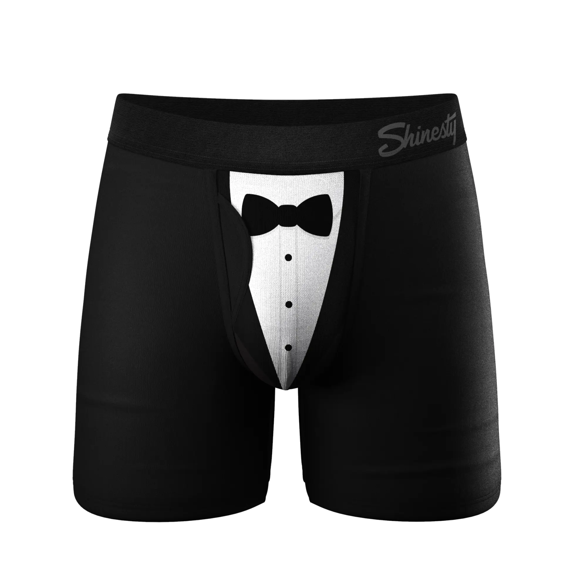 The 009 | Shinesty Black Tuxedo Ball Hammock® Pouch Underwear With Fly The 009 | Shinesty Black Tuxedo Ball Hammock® Pouch Underwear With Fly