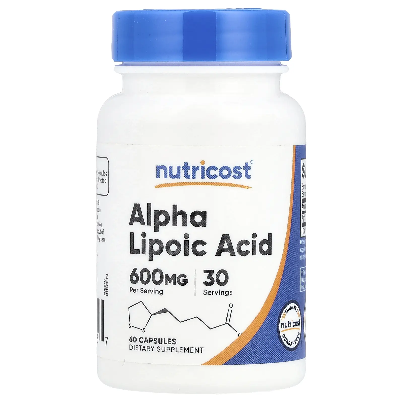 Nutricost Alpha Lipoic Acid, 60 Capsules (300 mg per Capsule)