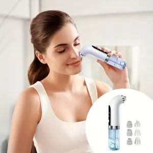 Facial Blackhead Removal Device, Blackhead Vacuum Cleaner, Electric Pore Cleaner with 4 Acne Treatment Tools, High-End Facial Beauty Machine for Skincare