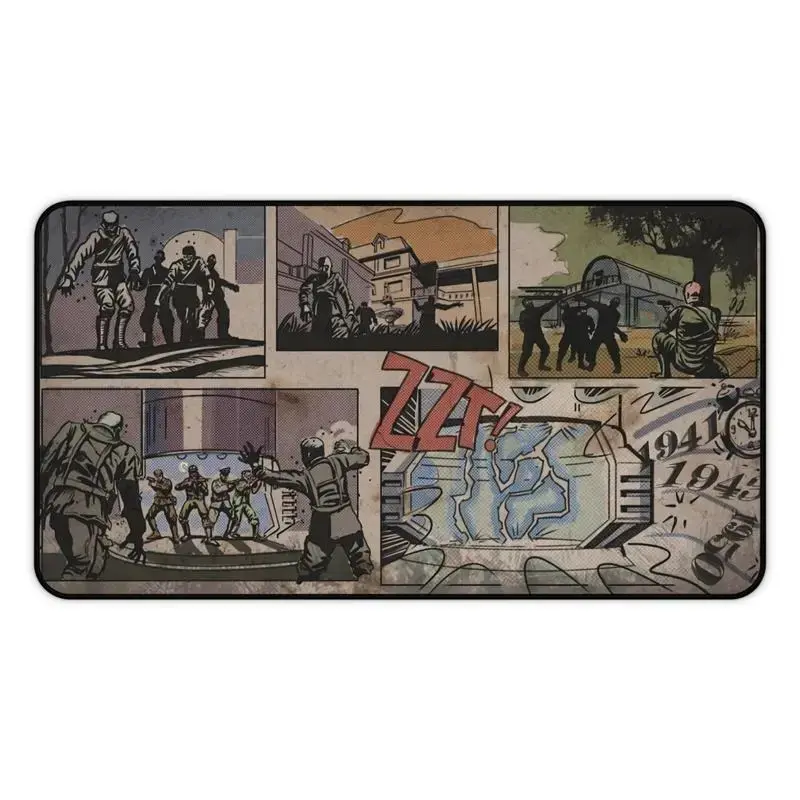 Call of Duty Black Ops Zombies Series Desk Mat - Gaming Mousepad, Computer Mat, Office Organizer, Gamer Room Home Decor Accessory (Home Supplies, Computers & Office Equipment) Computer Mouse Pad