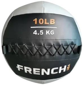 French Fitness Soft Medicine Wall Ball 10 lb (New)