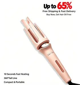 1.25-Inch Ceramic Barrel Curling Iron - Professional Curling Irons for Women, Hair Styling Tool