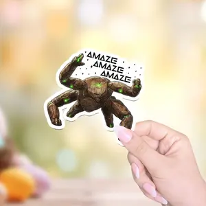 3 styles Amaze, Amaze, Amaze Sticker, Project Hail Mary inspired Sticker, Sci-Fi Fist My Bump Sticker