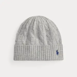 Polo Ralph Lauren - Cable-Knit Wool-Cashmere Beanie