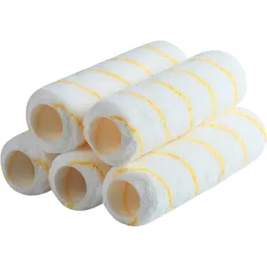 -  Roller Covers, 1/2" x 9" Roller Covers, Pack of 5, Covers for  Rollers, Naps for  Roller Brush, Roller Naps, House Painting Supplies, Nap for Roller Frame