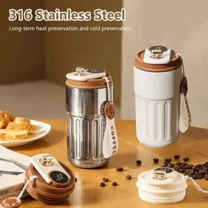 Smart Thermal Bottle 450ml - Insulated Stainless Steel for Optimal Temperature Control