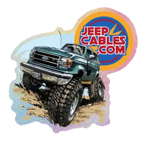 Ford OBS Bronco Glitter Sticker