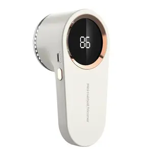 Electric Lint Remover, Rechargeable Lint Remover, Household Fabric Shaver, Digital Display Lint Remover for Home Use, Household Supplies for Clothes, Furniture, Carpet