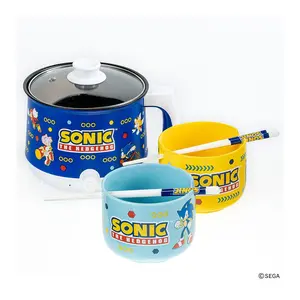 Uncanny Brands Sonic the Hedgehog 16-oz Hot Potw/ Accessories
